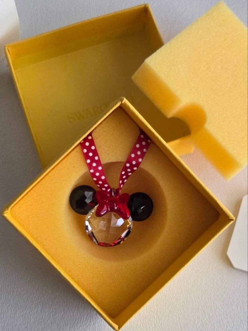 $79 Disney & Swarovski Crystal Disney Minnie Mouse, Holiday Ornament